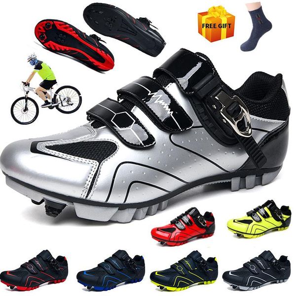 

cycling footwear 2021 shoes sapatilha ciclismo hombre athletic mtb sneakers men women mountain bike original road bicycle, Black