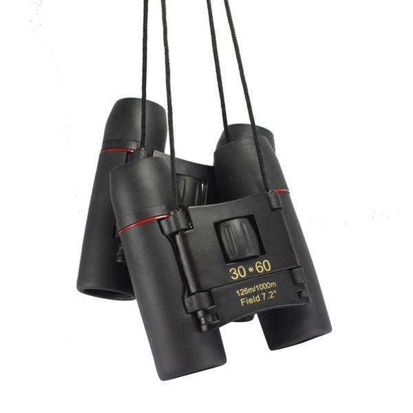 

compact zoom telescope 30x60 folding binoculars with low light night vision for outdoor feldstecher travelling hunting monocular telescopes