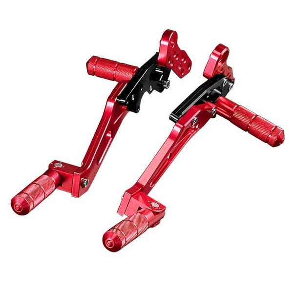 

pedals 2pcs/set aluminum alloy motorcycle foot pegs brake shift for m3 m5 m6
