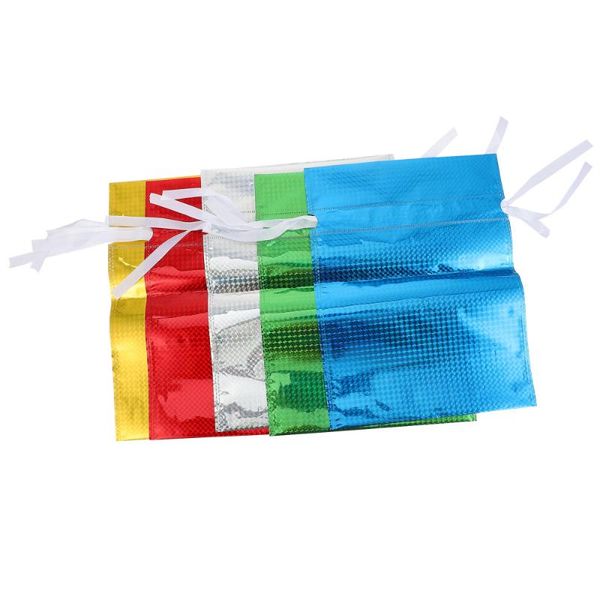 

gift wrap 5pcs christmas present bags storage candy drawstring pouches