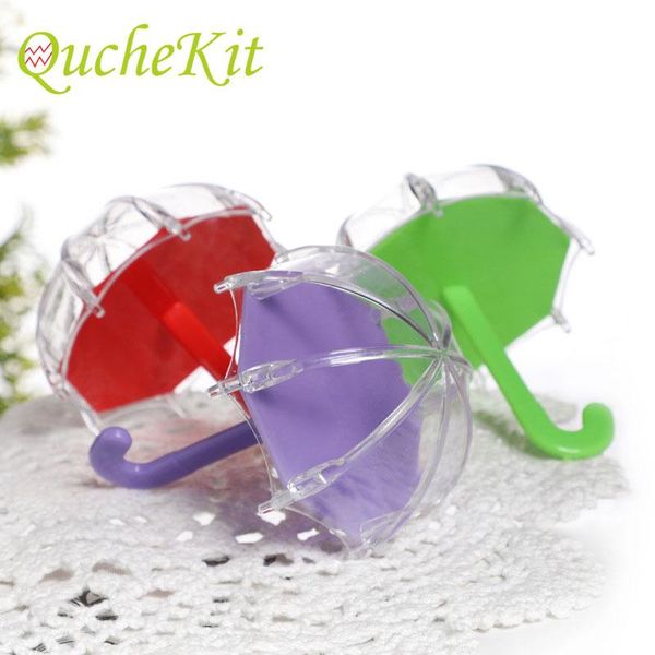 

gift wrap 12pc mini plastic umbrella shape candy boxes for wedding gifts box baby shower kids birthday christmas party decoration supplies