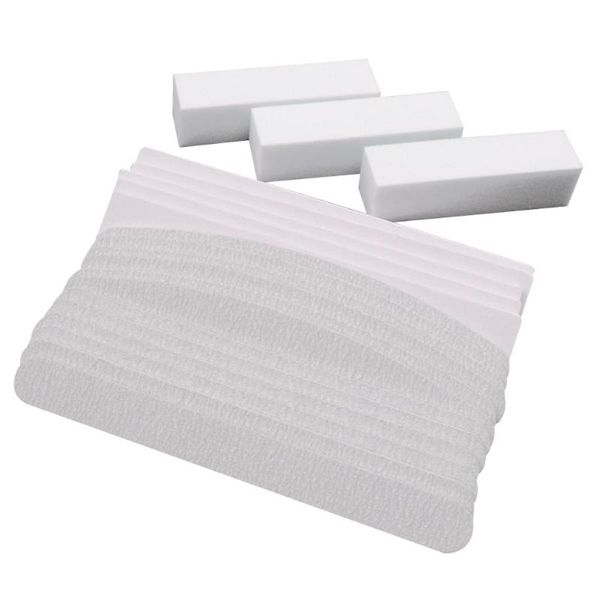 

nail files 21pcs/set pro art polishing sand portable practical durable multi-function rubbing manicure sponge blocks kit