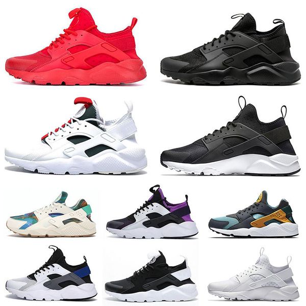 

shoes huarache sports sneakers men women running huaraches all white green black red hurache 4 runners ultra