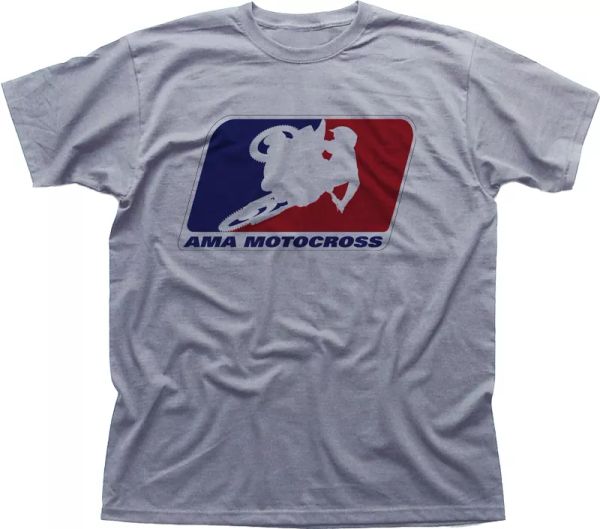

ama motocross superbikes motorbike heather cotton t-shirt 0438, White;black