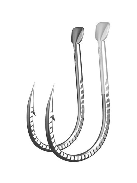 Ganchos de pesca ynkoo titanium liga único círculo fishhook farpado autêntico grande peixe carpa