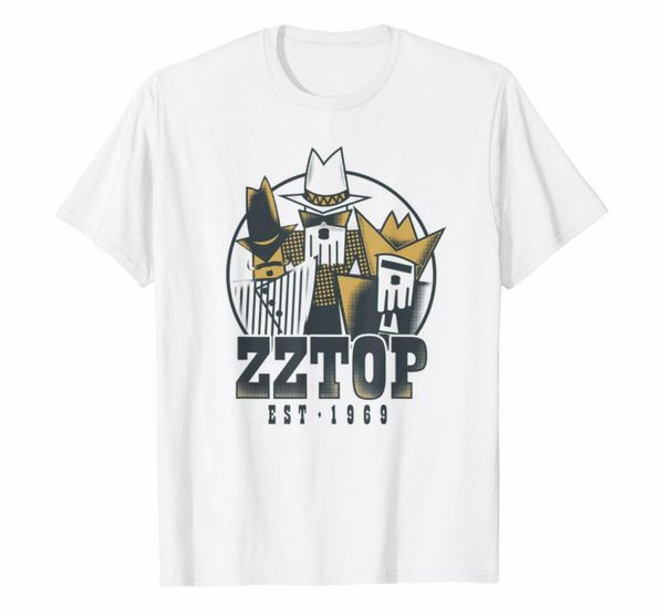 

r1 zz tres hombres tour white t-shirt la grange got me under pressure, White;black