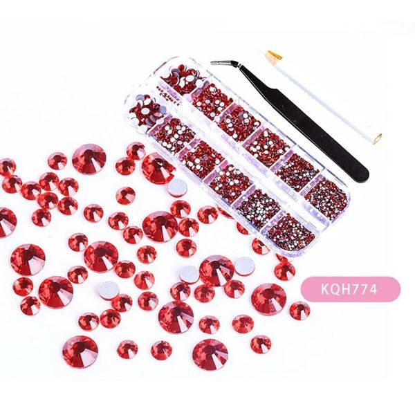 

tool flat back nail art craft set 6sizes picking pen round clothes multipurpose tweezers diy bags decorative crystal rhinestones1