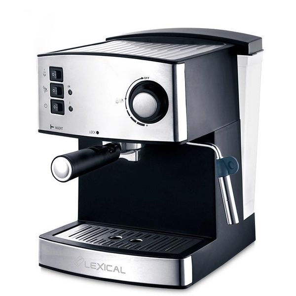 

fully automatic steam double cup coffee machine espresso maker powder latte milk foam home multi-functional kitchen appliances roasters