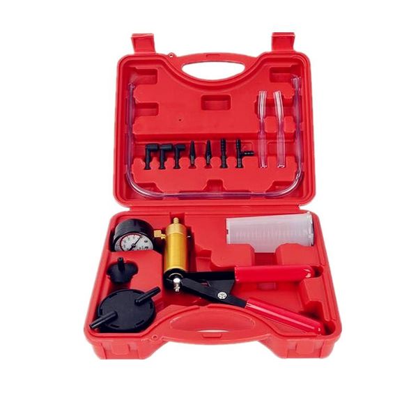 

professional hand tool sets allsome 2 in1 car auto held vacuum pistol pump brake bleeder adaptor fluid reservoir tester kit kits