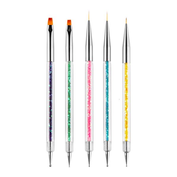 

painting color tool set double point drill line multi purpose manicure brush