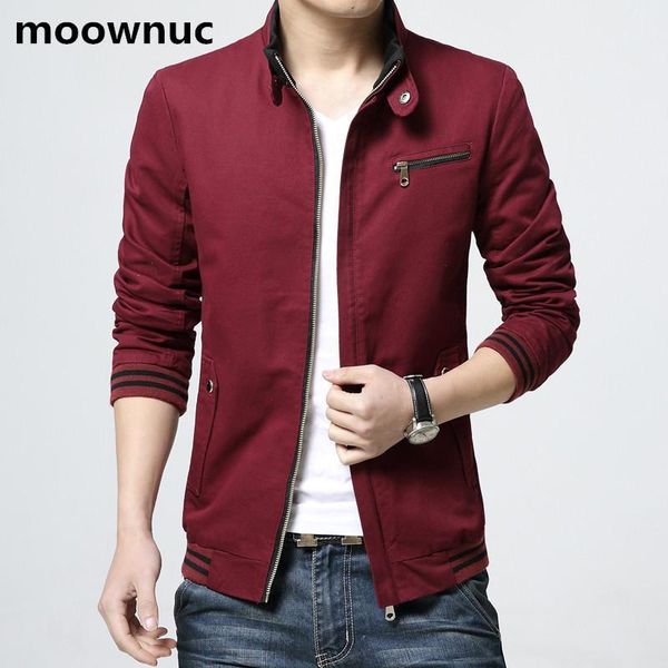 

men's jackets 2021 casual mens windbreaker coats red,blue,khaki,black bomber jacket slim fit cotton coat men full size m-4xl, Black;brown