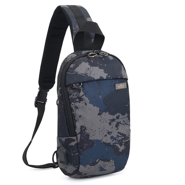 

outdoor bags 2021 chest pack men's and women riding fashion crossbody casual bag multi-functional running rechargeable backpack waist