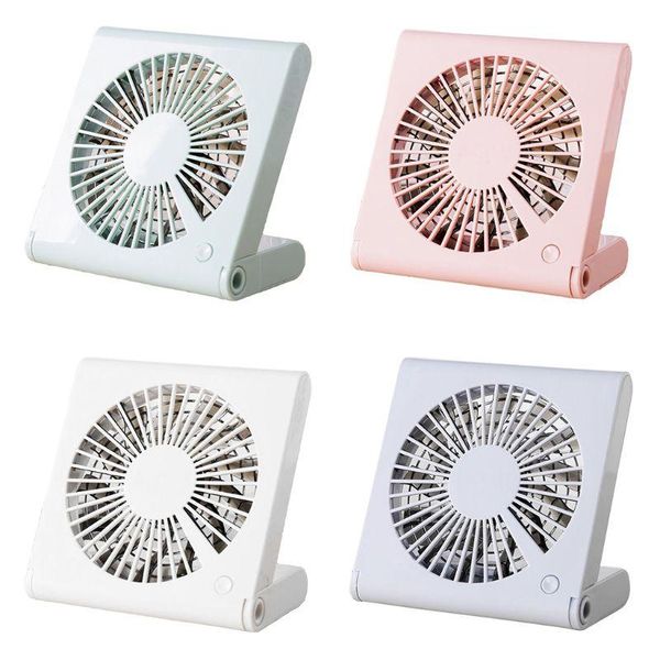 

electric fans 1pcs usb charging portable handheld cooling fan foldable three gear air cooler summer desk table