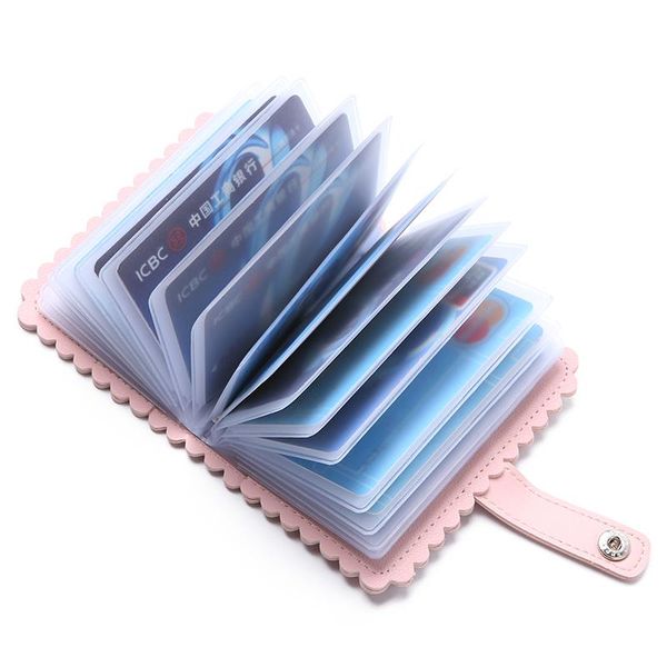 

card holders julicxyj women men cartoon cute bags smile cover on the passport visiting cards id holder bag case box pocket, Brown;gray