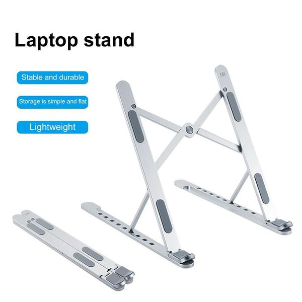 

non-slip portable lapstand aluminium foldable notebook support base holder adjustable bracket computer accessories cooling pads