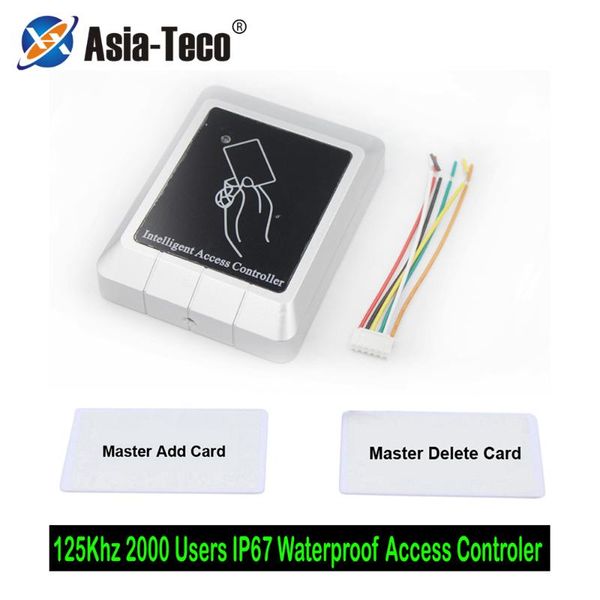 

waterproof no keypad 125khz rfid standalone access controller em/id key-chain card door control system 2000 users fingerprint