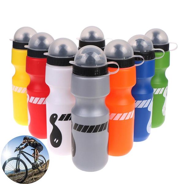 

water bottles & cages 750ml outdoor hiking bike bicycle cycling drink jug bottle w/ dust cover