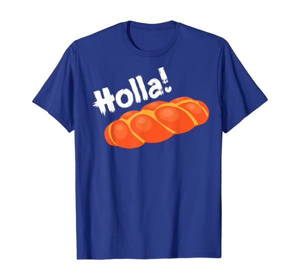 

Challah Bread Jewish Holiday Funny Holla Pun Shabbat T-Shirt, Mainly pictures
