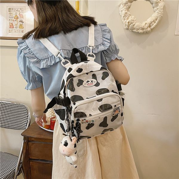 

backpack of course because standard cow female backpacks small kawaii-proof kawaii bag water shoulder bags travel teen zebra girls backpack