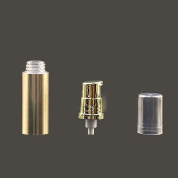 

1pc 5ml 10ml press bottle airless face cream lotion pump spray mist vial travel portable refillable containers storage bottles & jars