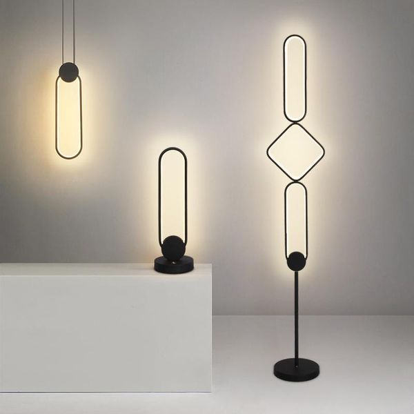 

floor lamps modern minimalist standing lamp nordic geometry for living room bedroom office art decor lighting stand led light