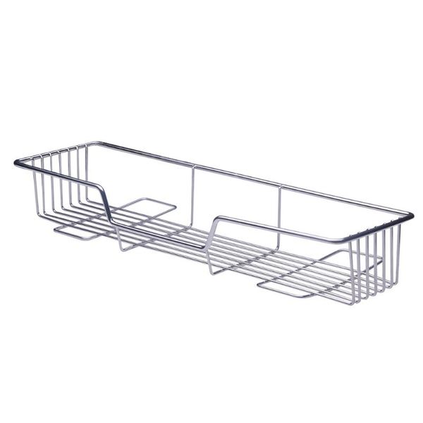 

hooks & rails multifunctional hanging holder rack bathroom home organizer stainless steel wall-mounted practical storage basket