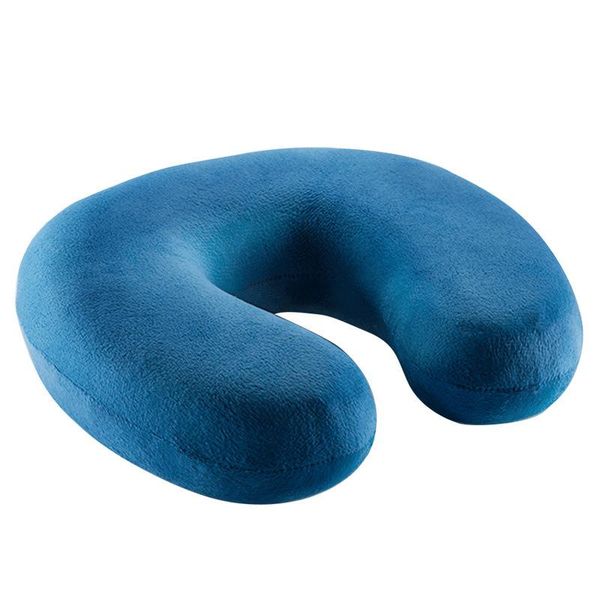 

slow rebound memory foam u-shaped pillow airplane travel cervical neck