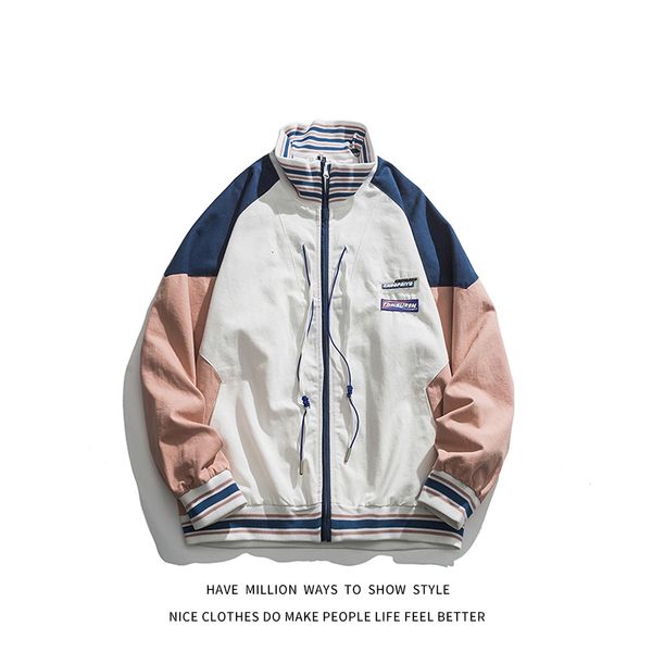 

women's jackets large cotton / wo sports jacket, and wo college shirt, baseball bomber, retro chic novel in autumn, Black;brown