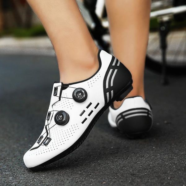 

cycling footwear sneaker mtb for men white shoes road mountain bicycle zapatillas flat 2021 arrival, Black
