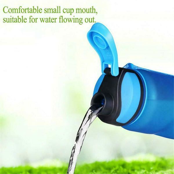 

water bottle 1000ml bags environmental protection collapsible portable outdoor foldable sports bottles for hiking camping