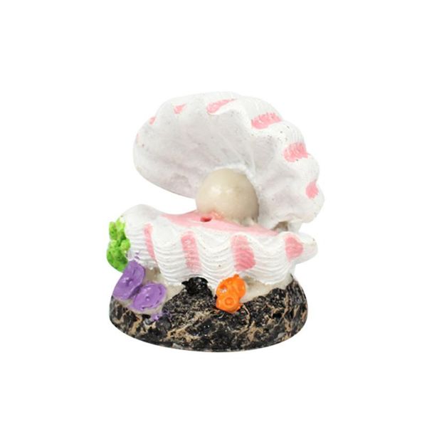 

decorations shell pearl & air stone aquarium fish tank bubbler bubbling ornament decoration pet accessories drop
