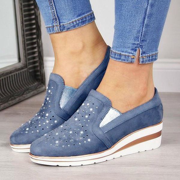 

dress shoes women summer low heels sandals wedges woman round toe gladiator bling pumps girls sandalias mujer sapato feminino c03085, Black