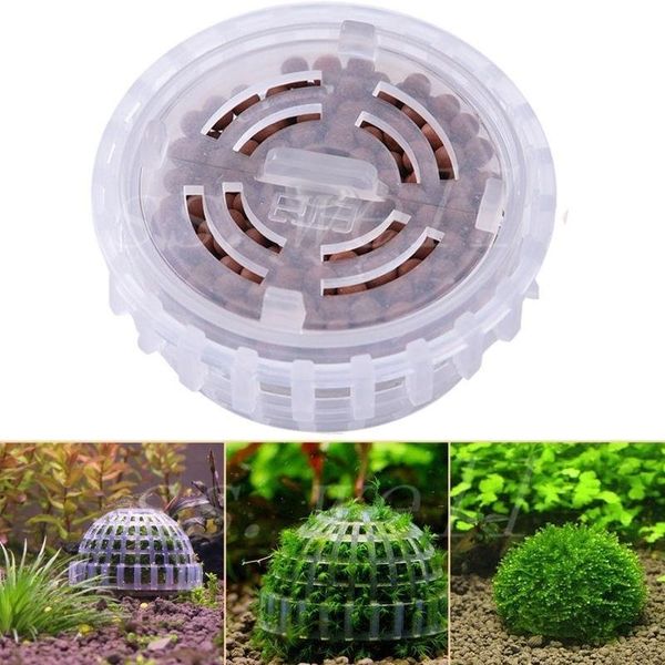 

decorations hi-q 5cm aquarium fish tank media moss ball live plant filter filtration decor funny