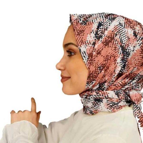 

ethnic clothing shawl/crinkle hijab for women scarf turban tie muslim head wrap foulard cotton bonnet viscose chemo mutsen fashion pattern, Red