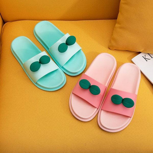 

slippers mazefeng summer home women simple casual shoes non-slip bathroom slides flip flops ladies indoor platform slipper, Black