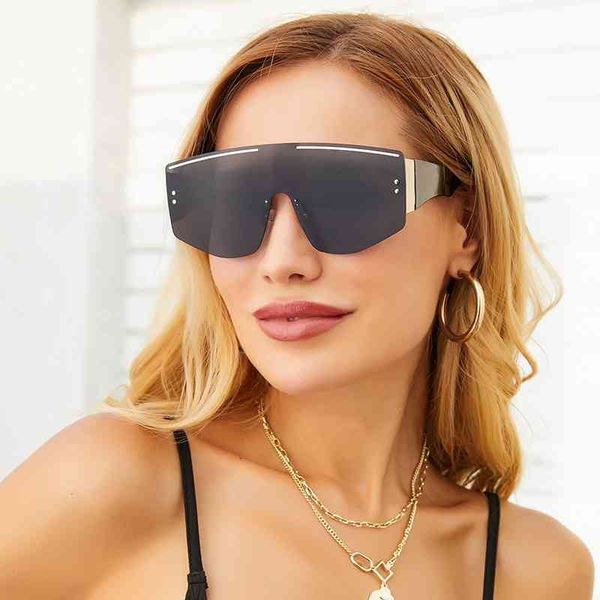 

oversized sunglass fashion sunglass newt 2021 shad sun glass sunglass, White;black