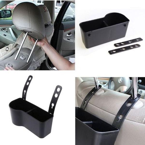 

car headrest seat back mount organizer cup drink holder storage box dropshiping1