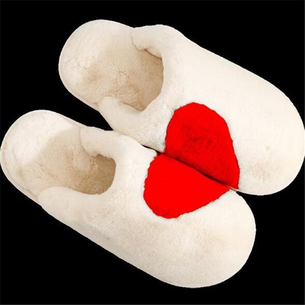 

women's cotton slippers fashion suede short plush thick bottom lightweight and comfortable indoor casual, Black
