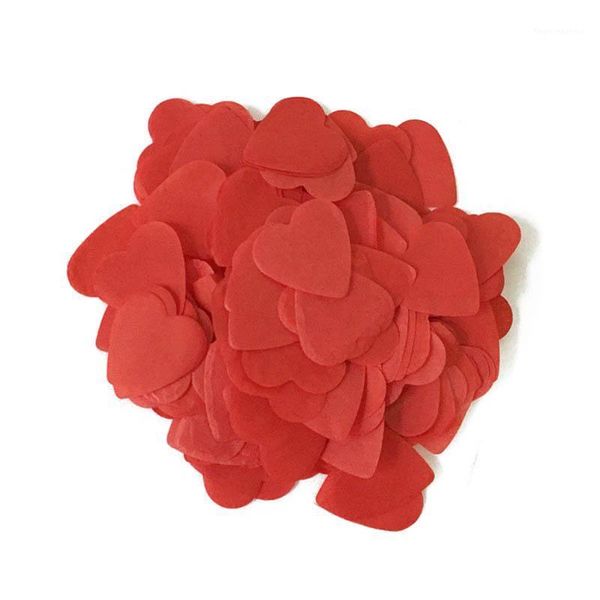 

party decoration multifunction wedding dining table decor diy accessories peach heart shape confetti 1 bag red 2.5cm1