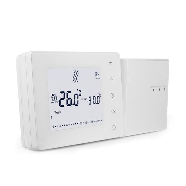 

smart home control hy05rf 433hz multifunctional lcd touched screen intelligent thermostat wall-hung boiler temperature controller