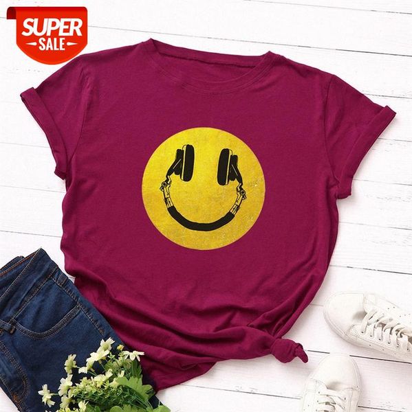 

women's loose round neck short-sleeved cotton t-shirt t160 #wg7g, White