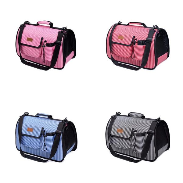 

dog car seat covers durable and portable collapsible pet carrier bag use for carrying dogs or cats travel