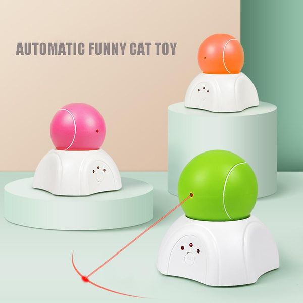 

automatic cat toys interactive smart teasing pet led laser funny handheld mode electronic for all cats laserlampje kat