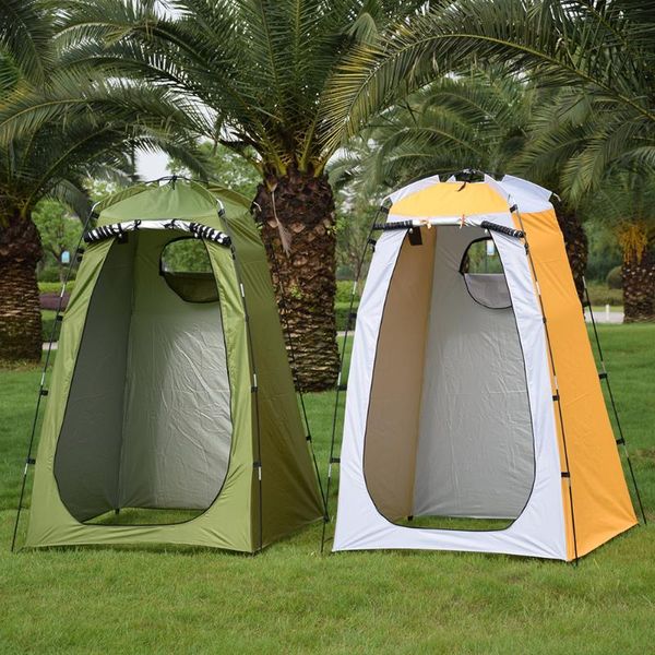 

tents and shelters waterproof changing fitting room dual layer anti uv tourist anti-uv outdoor camping shower bathing tent