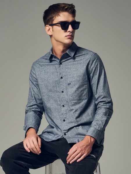 

men graphic embroidery pocket patched shirt z1rt#, White;black