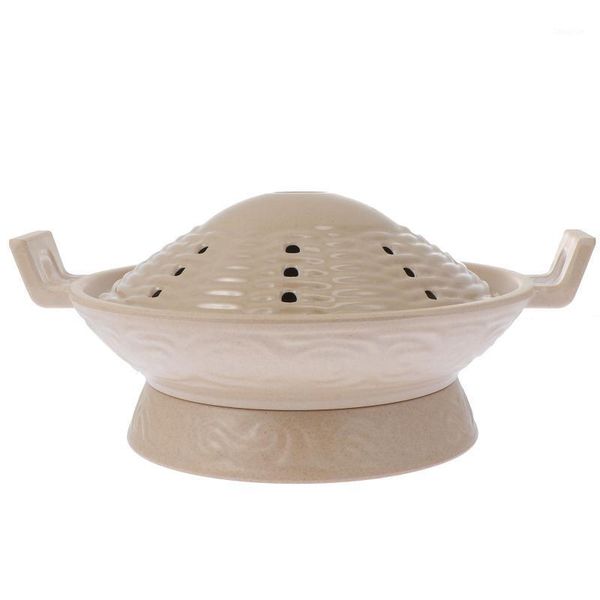 

storage bottles & jars 1 pc melamine pot serving tray practical food plate beef roll tripe (beige)
