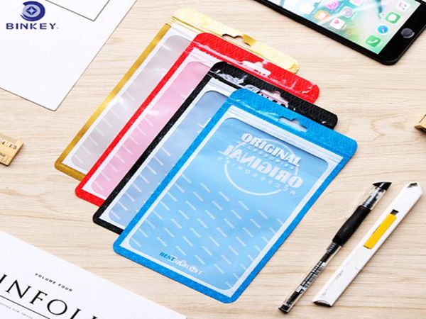 

gift wrap 2000pcs 12x21cm mobile phone case packaging bag data cable plastic self-sealing accessories composite