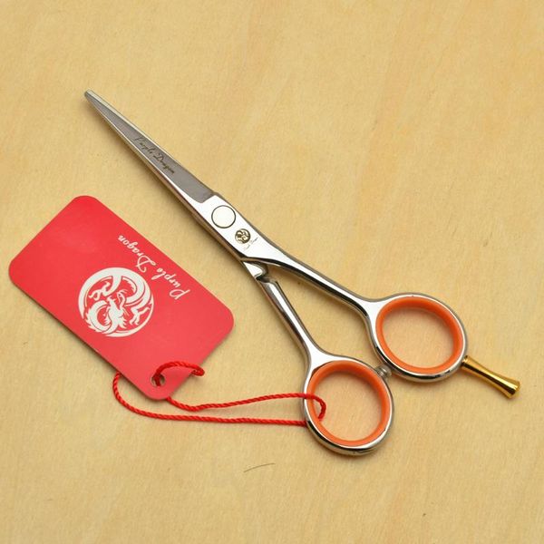 

hair scissors 5'' 13cm purple dragon 440c professional human hairdressing cutting shears salon styling tools z1017