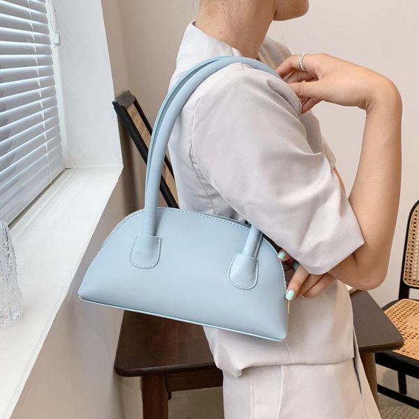 

evening bags handbags for women 2021 summer female shoulder bag blue trending designer ladies luxury daily personality simple style