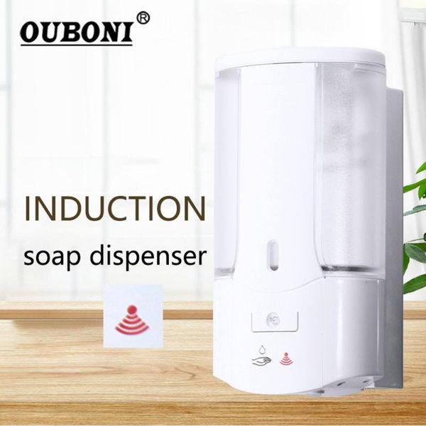 

700ml automatic soap dispenser touchless sensor hand sanitizer shampoo detergent wall mounted for bathroom liquid